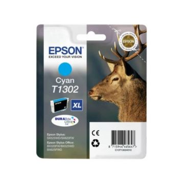 Cartuccia inkjet ink pigmentato Cervo T1302 Epson ciano C13T13024012