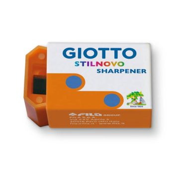 Temperamatite Giotto Stilnovo Sharpener 1 foro - colori assortiti fluo 240000
