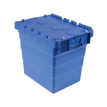 Cassa impilabile Viso 400x300x365 mm blu DSW4336