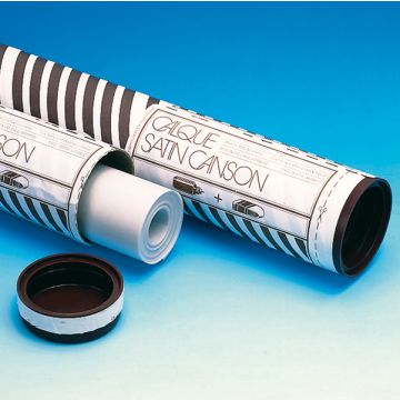 CANSON CARTA LUCIDA SATINATA IN ROTOLO 0,90X20MT 90/95GR USO MANUALE