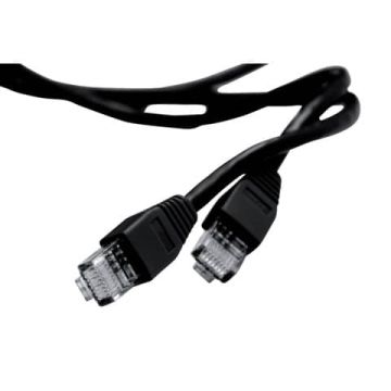Cavo di rete RJ45 Maschio/Maschio Mediarange UTP CAT6 nero 5 m MRCS104