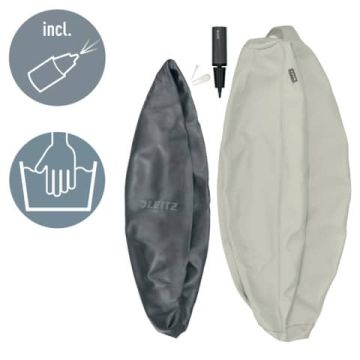 Palla Active da seduta anti rotolamento diam. 65 cm Leitz Ergo grigio chiaro 65420085
