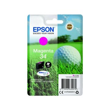 Cartuccia inkjet Pallina da golf 34 Epson magenta C13T34634010