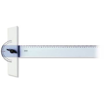 Riga a ''t'' 80 cm Arda Uni in plastica con testa graduata 32180