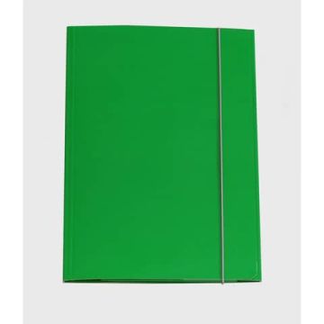 CART. GARDA CARTELLINA CON ELASTICO 32PL 25X34CM VERDE