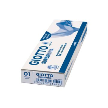 Matita colorata GIOTTO Supermina 3,8 mm bianco 23900100