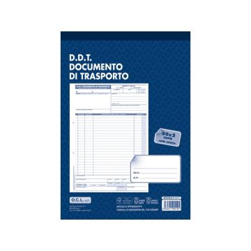 Blocco D.D.T. Mittente / Destinatario O.C.L. 21x30,5 cm 50x2 copie 0111