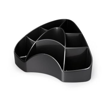 Portaoggetti da scrivania ARDA Multipot Mydesk polistirene nero 8 scomparti 7121N