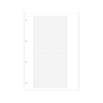 Carta uso bollo da 90 g per laser O.C.L. bianco con 4 fori - 500 ff - 1464F