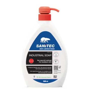 Sapone liquido specifico per lo sporco ostinato Industrial Soap Sanitec 1000 ml 1040
