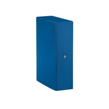 Cartella portaprogetti Esselte C90 DELSO ORDER dorso 10 cm presspan lucido blu 25x35 cm - 390390050