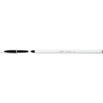 Penna a sfera con cappuccio BIC Cristal UP M 1,2 mm nero 949880