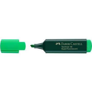Evidenziatore Faber-Castell Textliner 48 Refill tratto 1-2-5 mm verde 154863