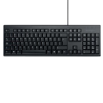 Tastiera standard con cavo KB100 EQ Kensington nero K63727IT