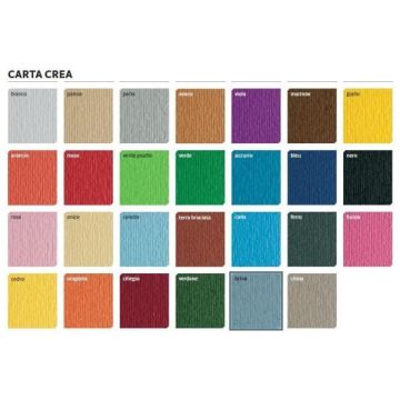 Cartoncino a due superfici Fabriano CartaCrea 35x50 cm 220 g conf. 10 fogli - nero - 46435115