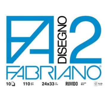 ALBUM P.M. FABRIANO2 (240X330MM) 10FG 110GR RUVIDO