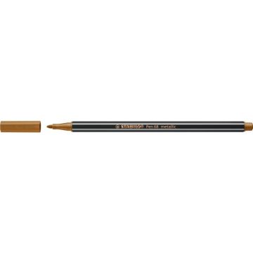 Pennarelli Stabilo Pen 68 metallic 1 mm bronzo - 68/820