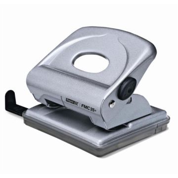 Perforatore 2 fori passo 8 FMC25+ max 30fg argento RAPID