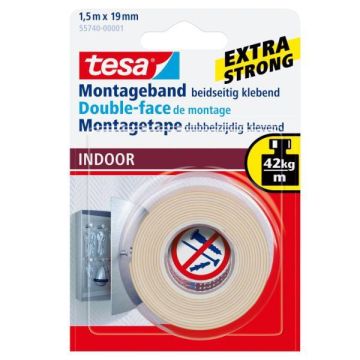 Tesa Nastro Biad 19Mmx1 5M