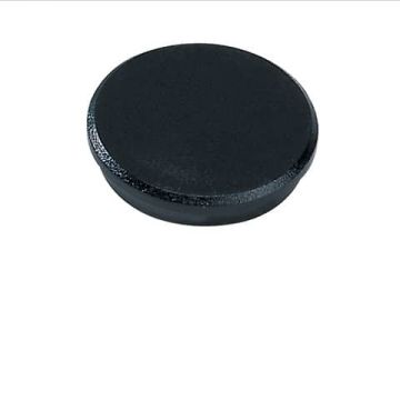 Magneti Dahle rotondi Ø 32 mm nero altezza 7 mm - forza 8 N - conf. 10 pezzi - R955329x10