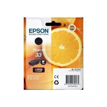EPSON CARTUCCIA NERA T33 ARANCIA AM+RF
