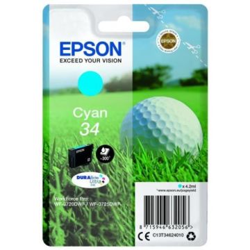 EPSON CARTUCCIA CIANO 34 PALLINA DA GOLF