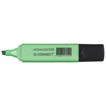 Evidenziatore Pastel Q-Connect 1,5-2 mm verde KF17959