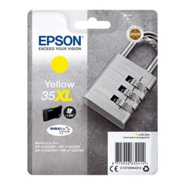 EPSON CARTUCCIA GIALLO 35XL LUCCHETTO