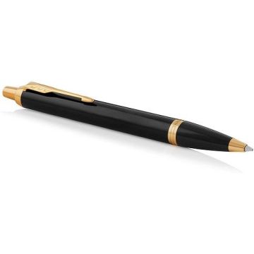 Penna a sfera Parker IM punta M inchiostro blu Parker Black GT 1931666