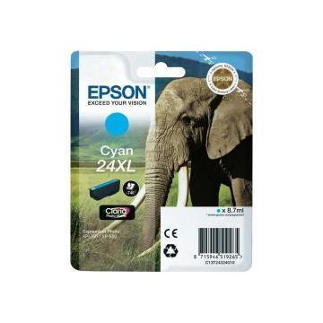 EPSON CARTUCCIA CIANO SERIE24XL ELEFANTE