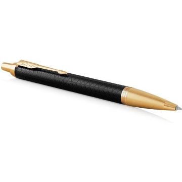 Penna a sfera Parker IM punta M inchiostro blu Premium Black GT 1931667