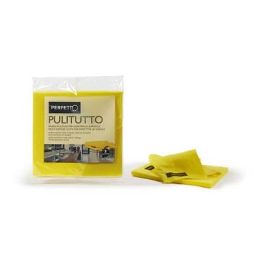 Panni multiuso Perfetto 40x38 cm giallo Conf. 3 pezzi - 0264