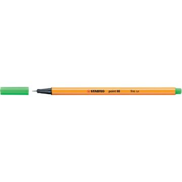 Fineliner Stabilo Point 88 0,4 mm verde foglia - 88/43