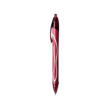 Penna gel a scatto BIC Gel-Ocity Quick Dry M 0,7 mm rosso 949874