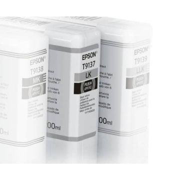 Cartuccia inkjet T9137 Epson nero chiaro C13T913700