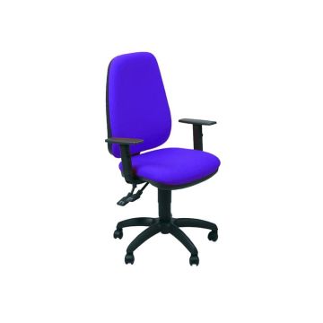 Sedia operativa girevole Unisit Teti TETE Eco Smart - rivestimento ignifugo blu - con braccioli - TETE/IB