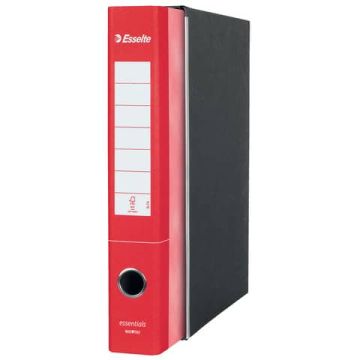 Registratore ESSENTIALS G74 rosso dorso 5cm f.to protocollo ESSELTE