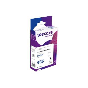 Cartuccia inkjet WECARE compatibile con Brother LC-985BK - nero K12527W4