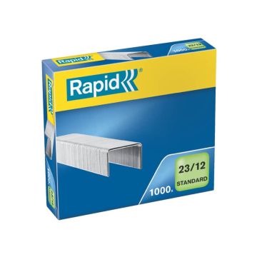 Punti metallici Rapid Standard 23/12 conf. da 1000 - 24869400