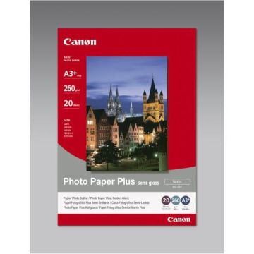 CANON CARTA FOTOGRAFICA PLUS SEMI GLOSS SG-201 A3+ 20FOGLI 260g/m2