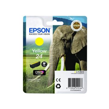 Cartuccia inkjet Elefante 24 Epson giallo C13T24244012