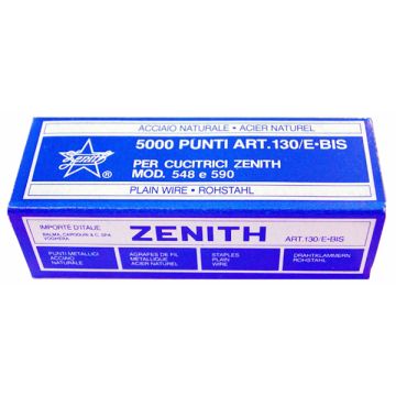 Scatola 10X5000 Punti Zenith 130/E Bis (6/4) In Acciaio Naturale