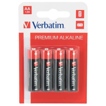 VERBATIM PILA STILO AA ALKALINA BLIS.4 PILE
