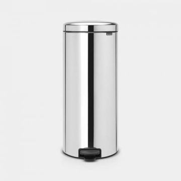 Pattumiera a pedale Brabantia Pedal Bin New Icon 30x38x68 cm Inox brillante 30 litri - 114366