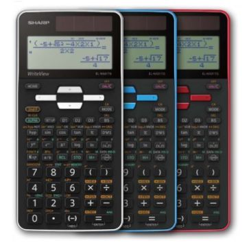 Calcolatrice grafica o finanziaria Sharp 422 Funzioni Writeview 16Cifre Ross - ELW531TGBRD