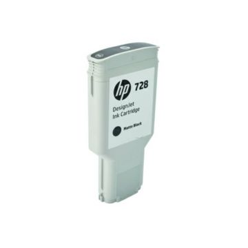 Cartuccia inkjet alta capacità 728 HP nero opaco F9J68A