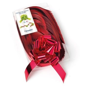 Nastro strip metal 6870 - rosso 07 - 31 mm - diam. 13 cm - Brizzolari - conf. 30 pezzi
