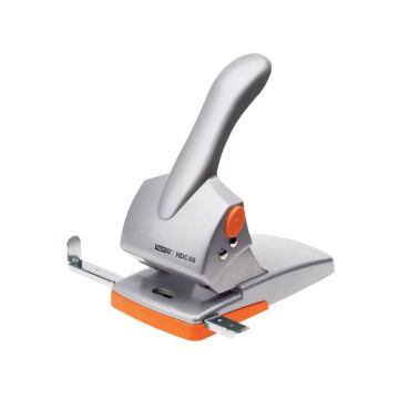 Perforatore a 2 fori Rapid HDC65 Fashion 65 fogli grigio/arancio 20922603