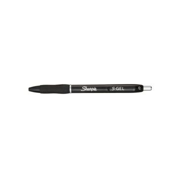 Penna gel a scatto Sharpie S-Gel - punta media 0,7 mm - nero 2136595