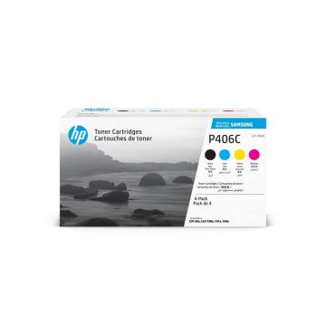Toner CLT-P406C Samsung nero+ciano+magenta+giallo Conf. 4 - SU375A